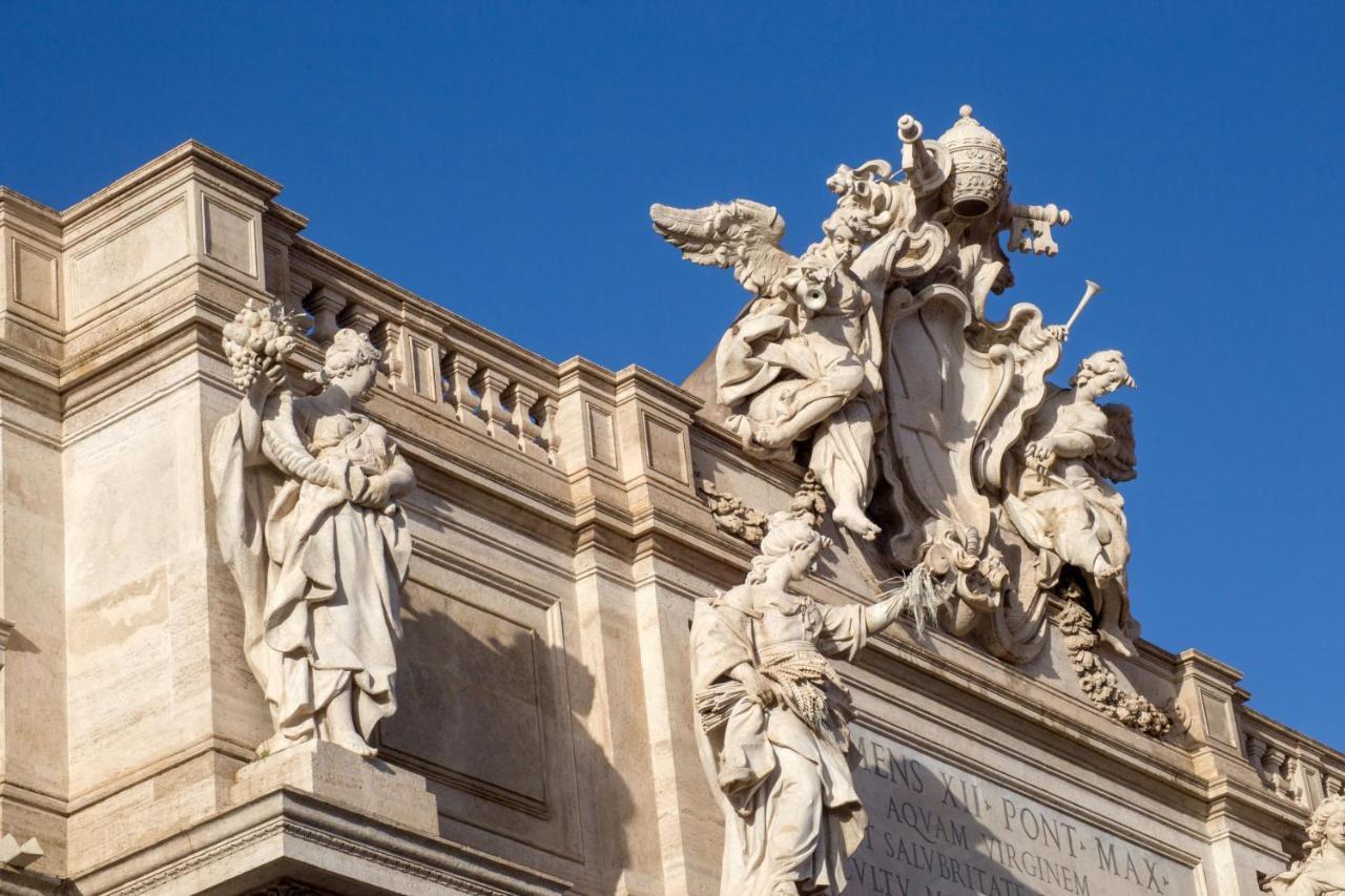 Ferienwohnung Trevi Ab Aeterno - Amazing View Of The Trevi Fountain Rom Exterior foto