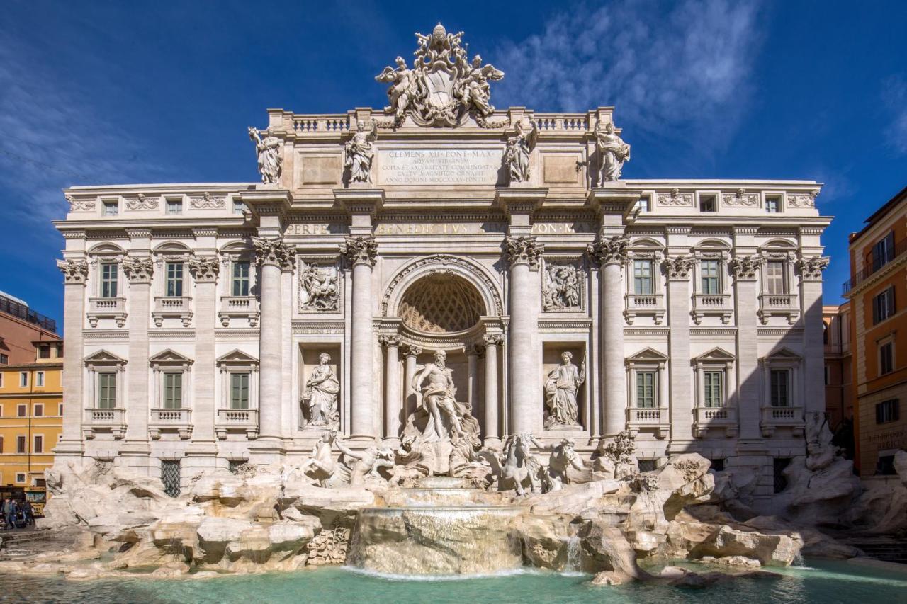 Ferienwohnung Trevi Ab Aeterno - Amazing View Of The Trevi Fountain Rom Exterior foto