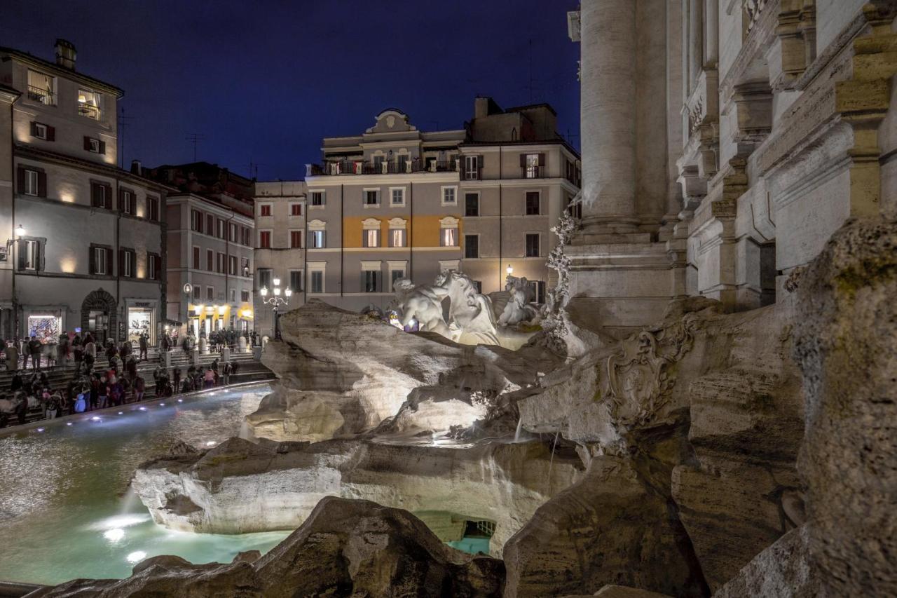 Ferienwohnung Trevi Ab Aeterno - Amazing View Of The Trevi Fountain Rom Exterior foto