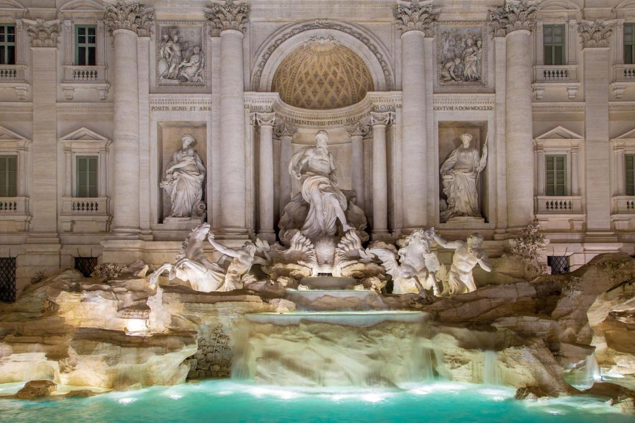 Ferienwohnung Trevi Ab Aeterno - Amazing View Of The Trevi Fountain Rom Exterior foto